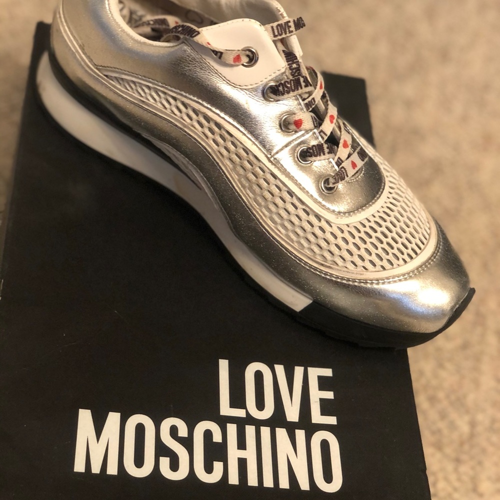Women’s authentic Moschino sneakers